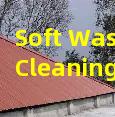 Soft Wash Roof Cleaning Moss Algae and Black Streak Removal Without Surface Dama